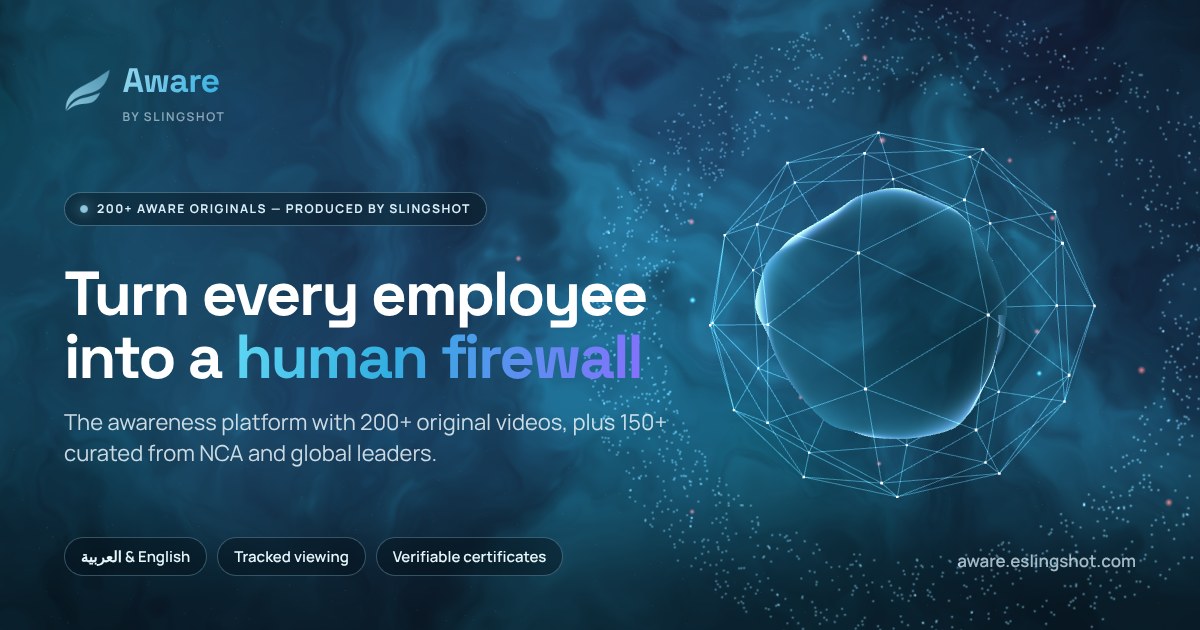 Aware — Security awareness training your team will actually finish